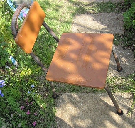 WEB_庭椅子の補修2