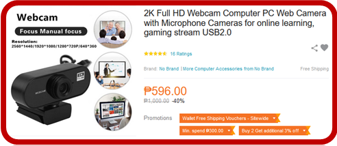 2K Webcam