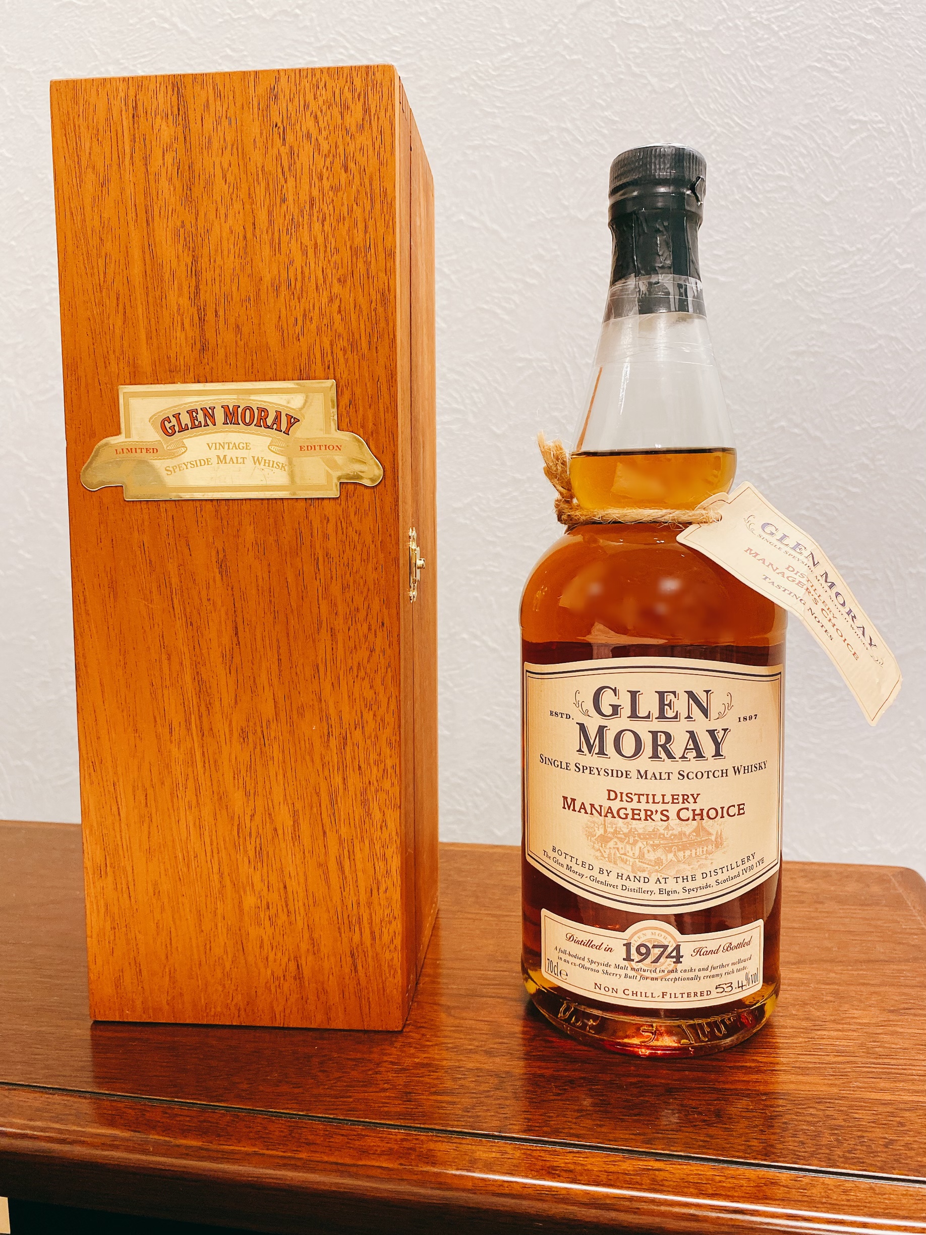 Glen Moray 1974 -2002 28yo DB Distillery Manager's Choice - ウイスキー