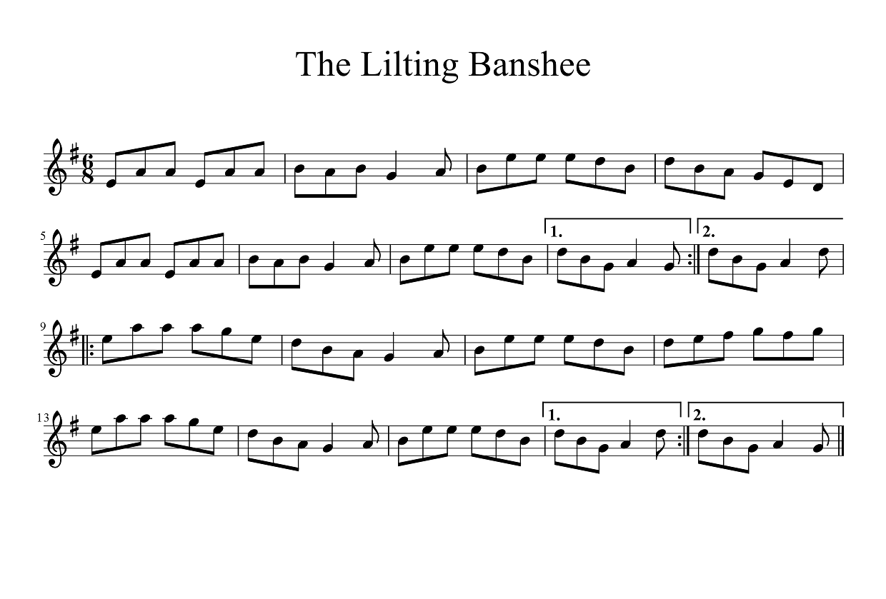 音源・楽譜 - The Lilting Banshee