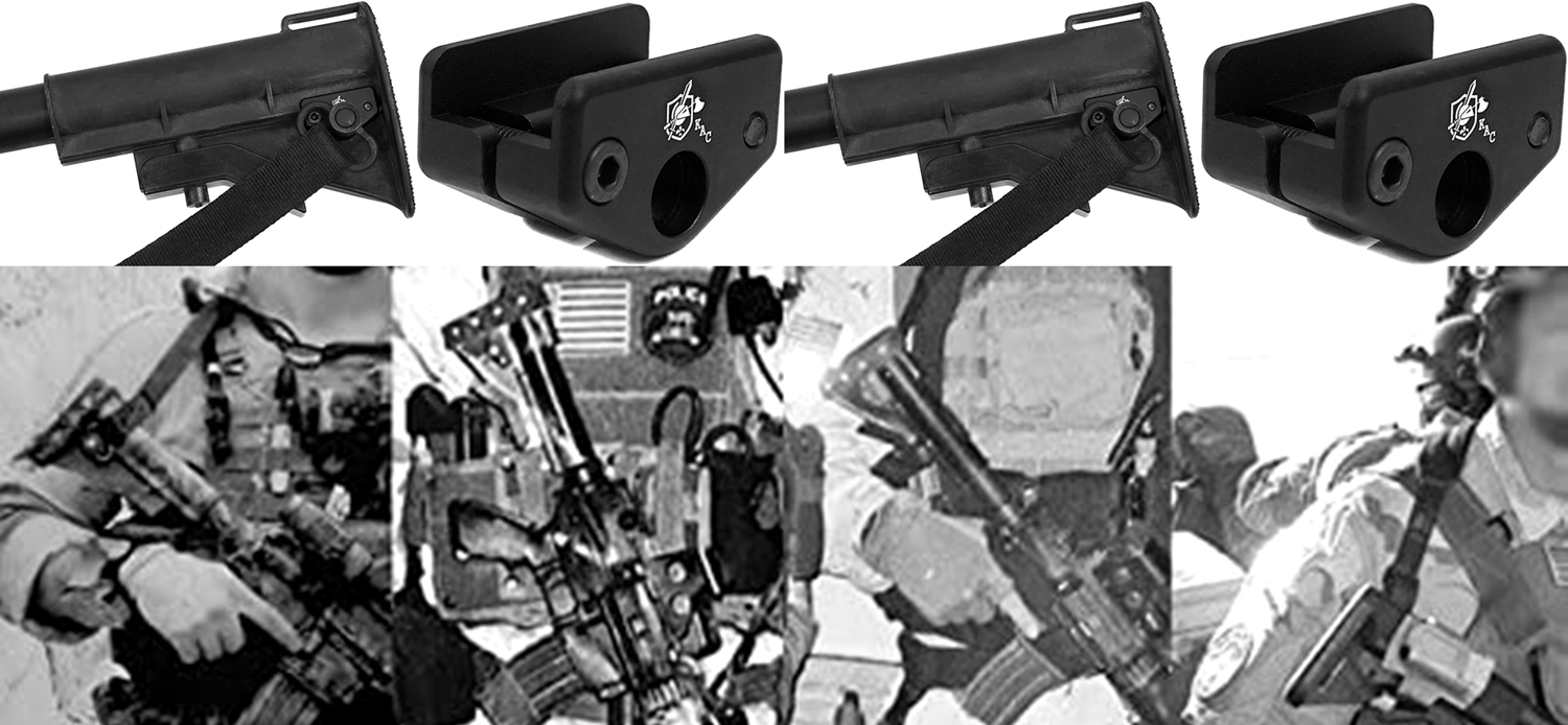 実物 Knight's Armament M4 Carbine Buttstock QD Sling Mount Kit