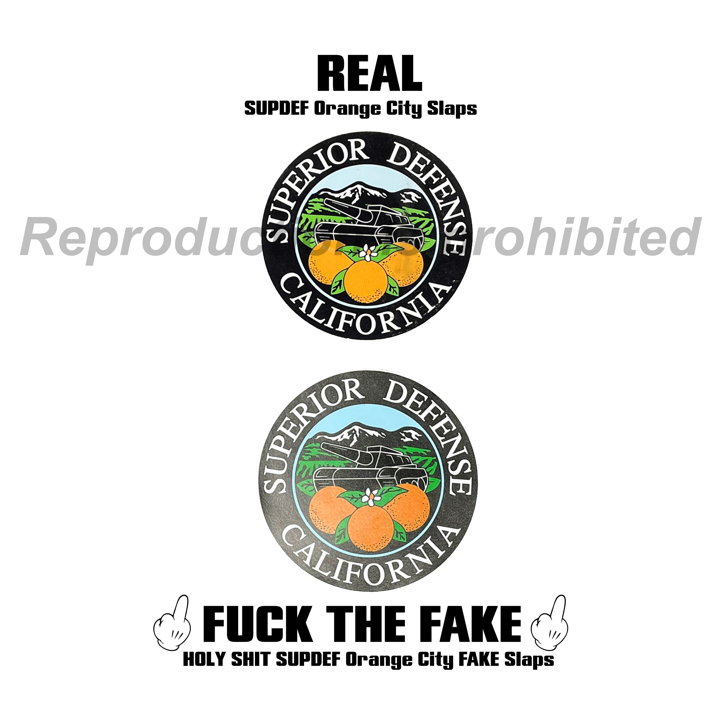 Orange City Superior Defense SUPDEF Wahoo Wild Thing Patch REAL or FAKE FUCK THE FAKE